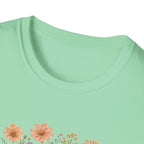 German Shepherd Floral Camouflage T-Shirt