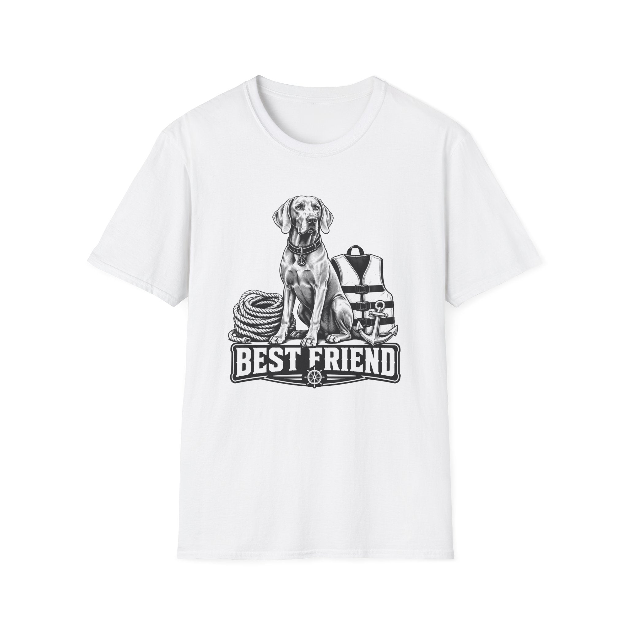 Weimaraner Best Friend Boating T-Shirt
