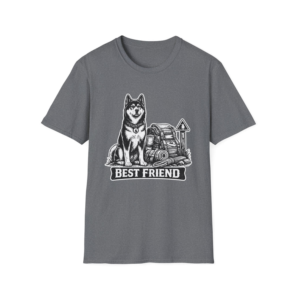 Akita Best Friend Hiking T-Shirt