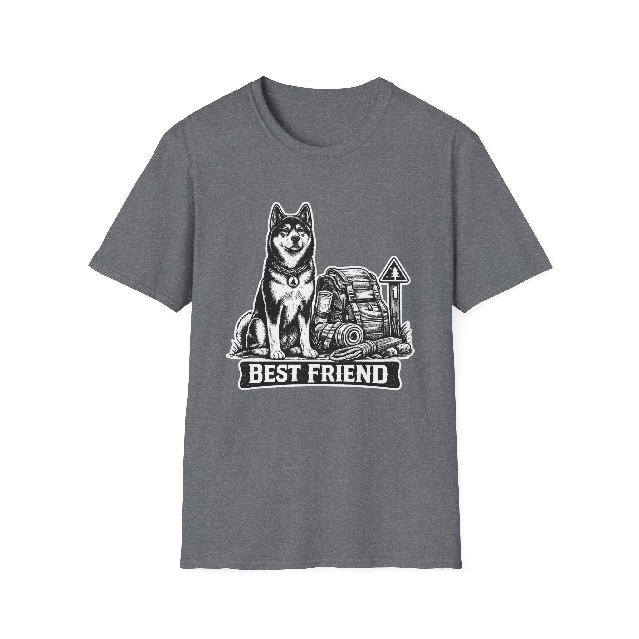 Akita Best Friend Hiking T-Shirt