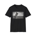 German Shepherd Guarding The Field Pose T-Shirt