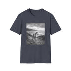 Whippet On The Beach Pose T-Shirt