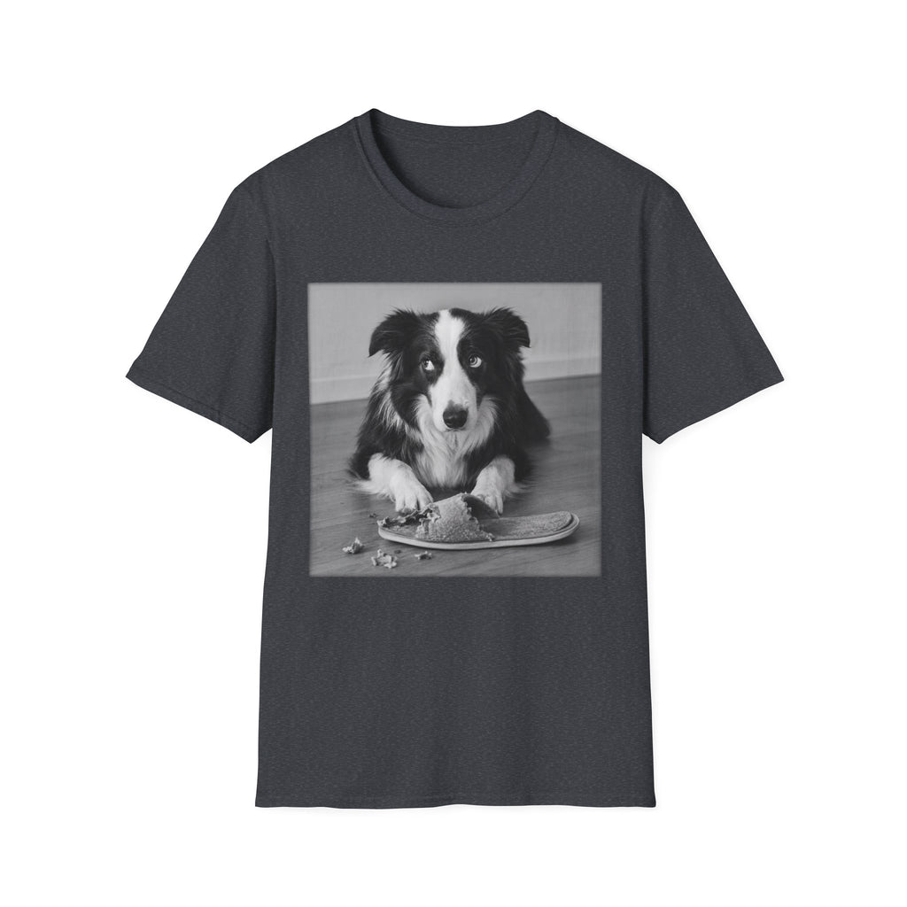 Border Collie Slippers Bad Dog  T-Shirt