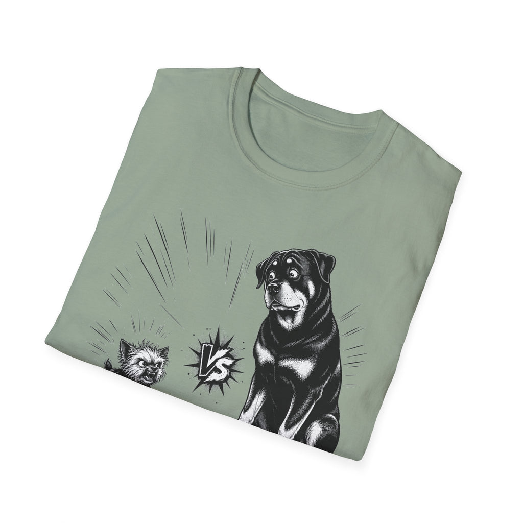 Yorkie VS Rottie T-Shirt