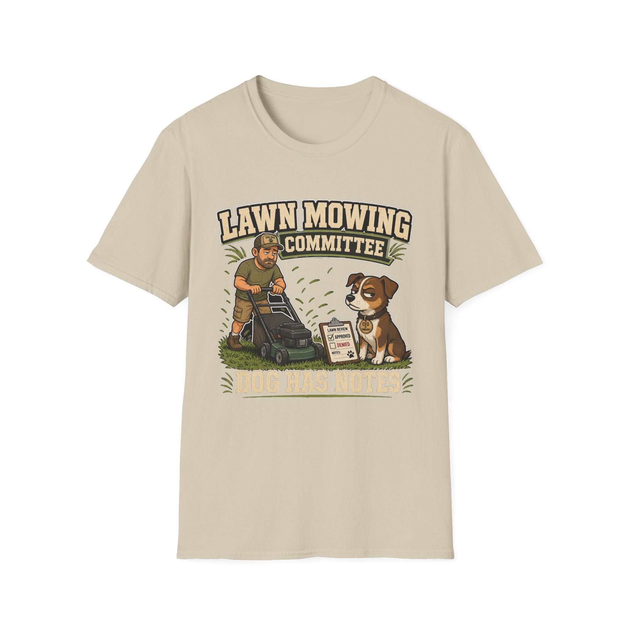 Lawn Mowing Committee T-Shirt