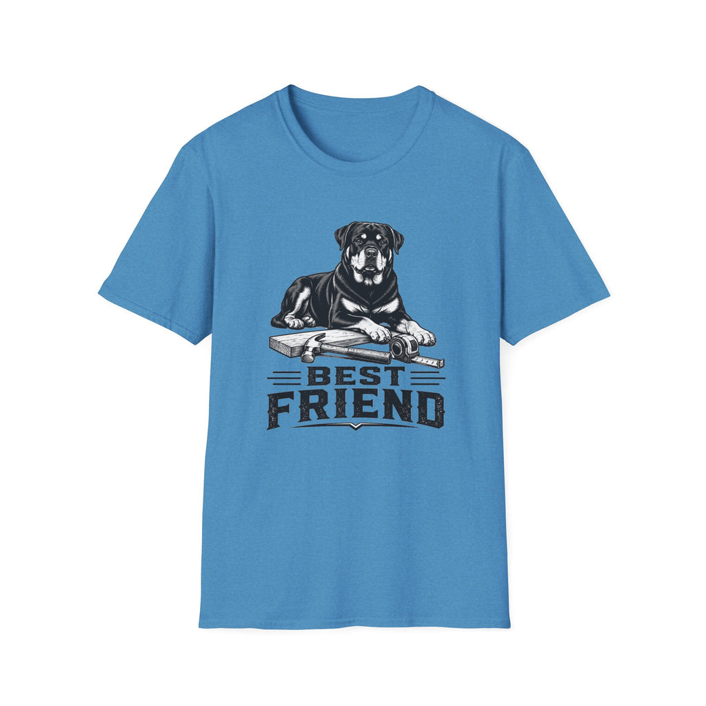 Rottie Best Friend Woodworking T-Shirt