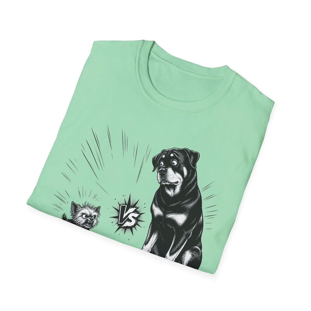 Yorkie VS Rottie T-Shirt