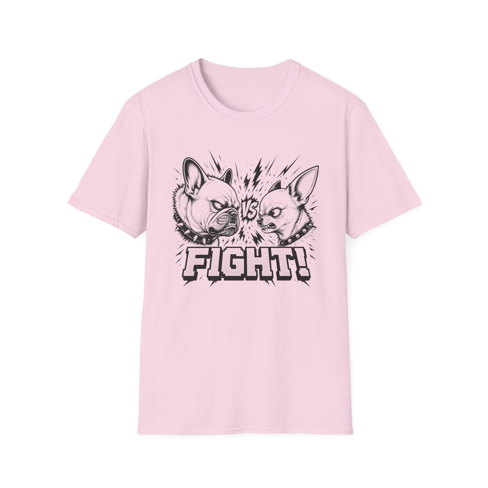 Bulldog VS Chihuahua T-Shirt