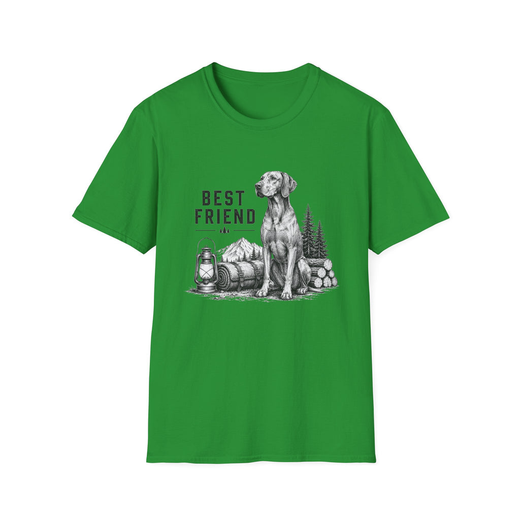 Vizsla Best Friend Camping T-Shirt