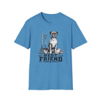 Boxer Best Friend Yardwork T-Shirt