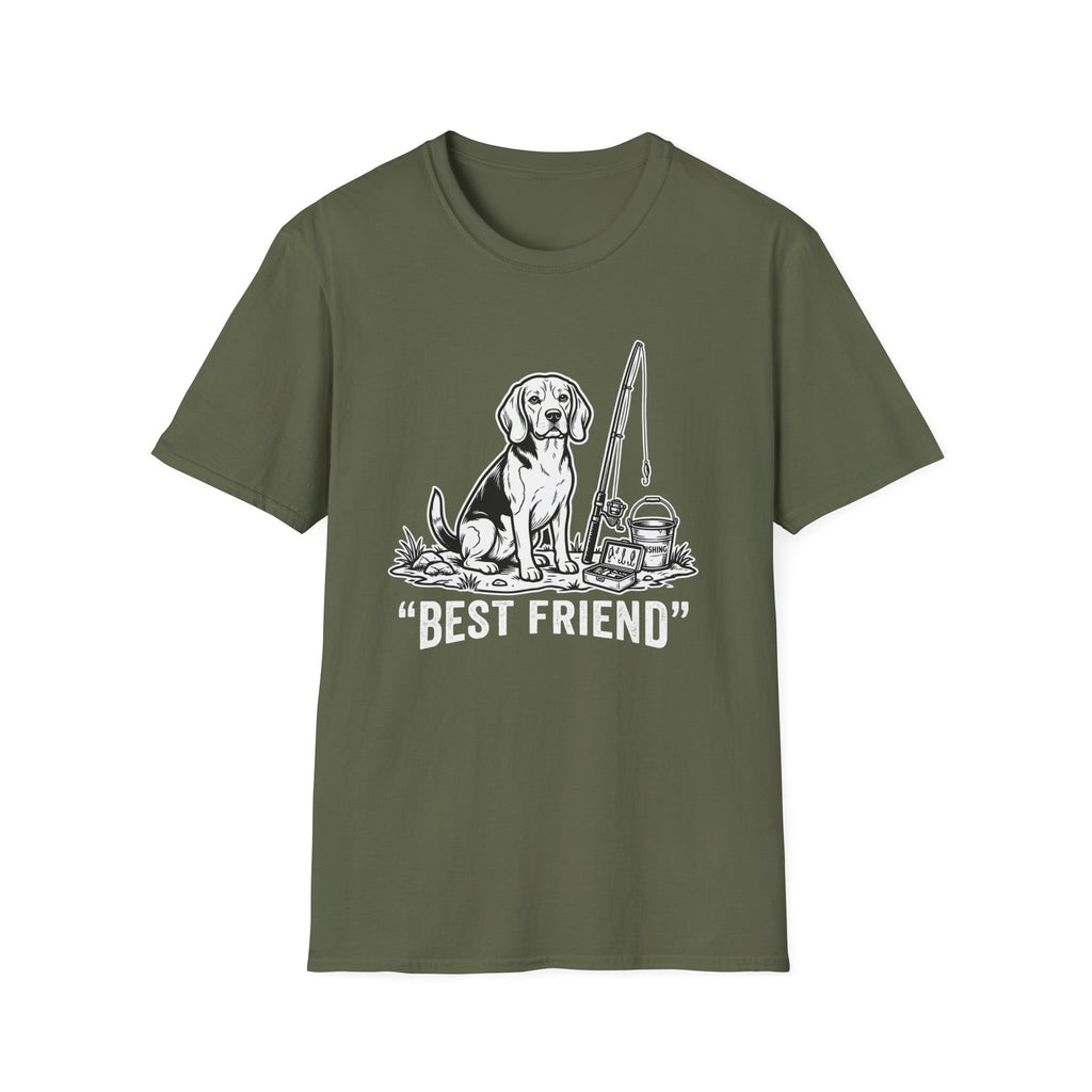 Beagle Best Friend Fishing T-Shirt