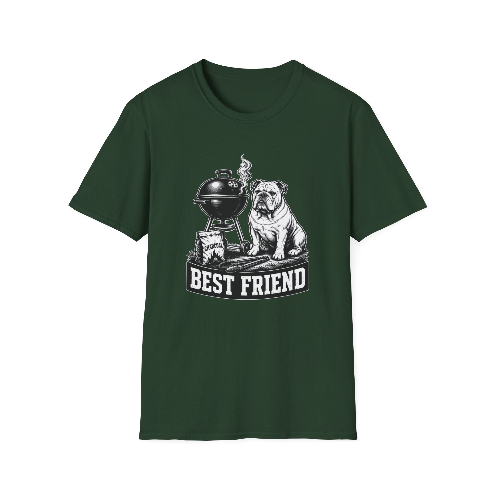 Bulldog Best Friend Grilling T-Shirt