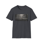 Retriever Behind A Log Pose T-Shirt