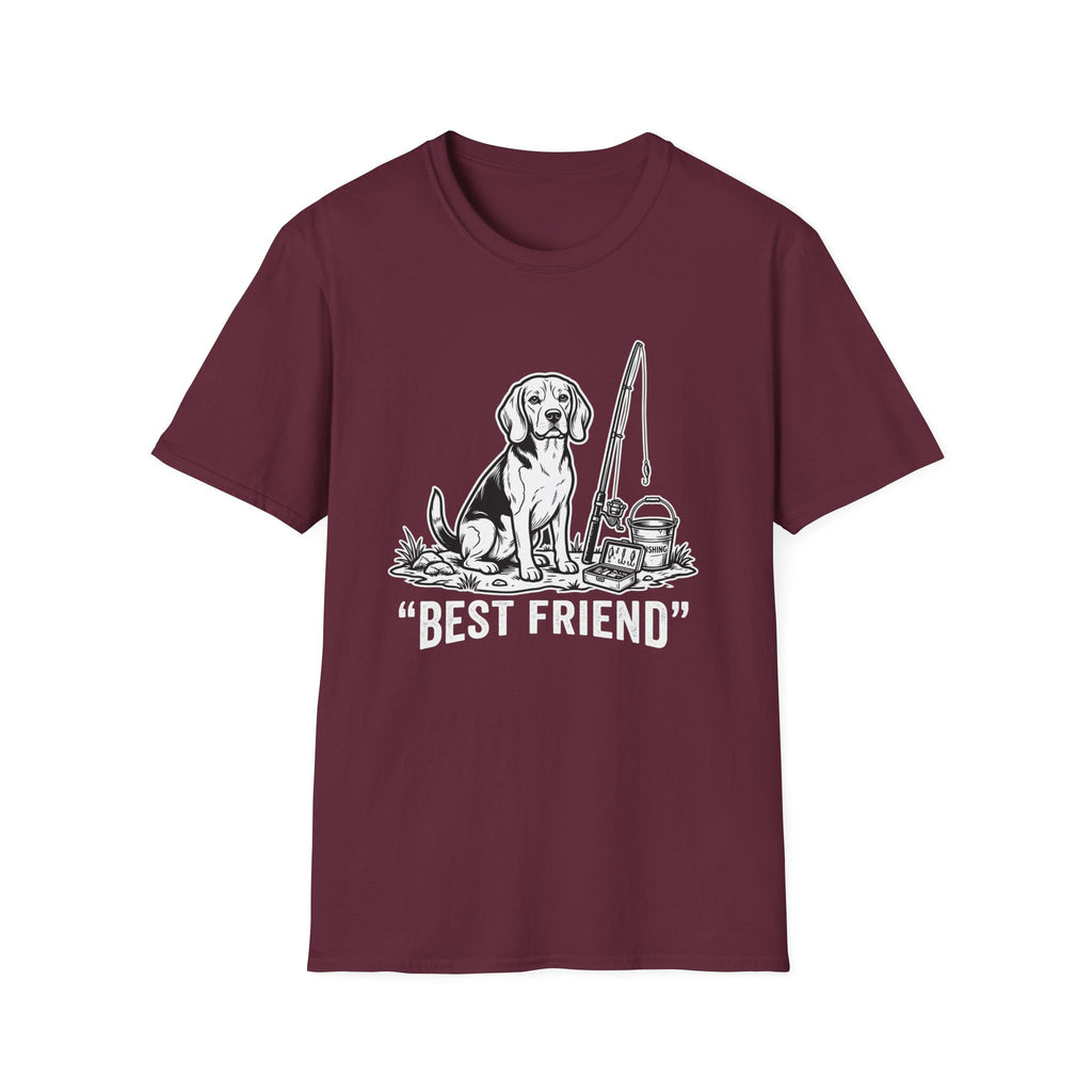 Beagle Best Friend Fishing T-Shirt
