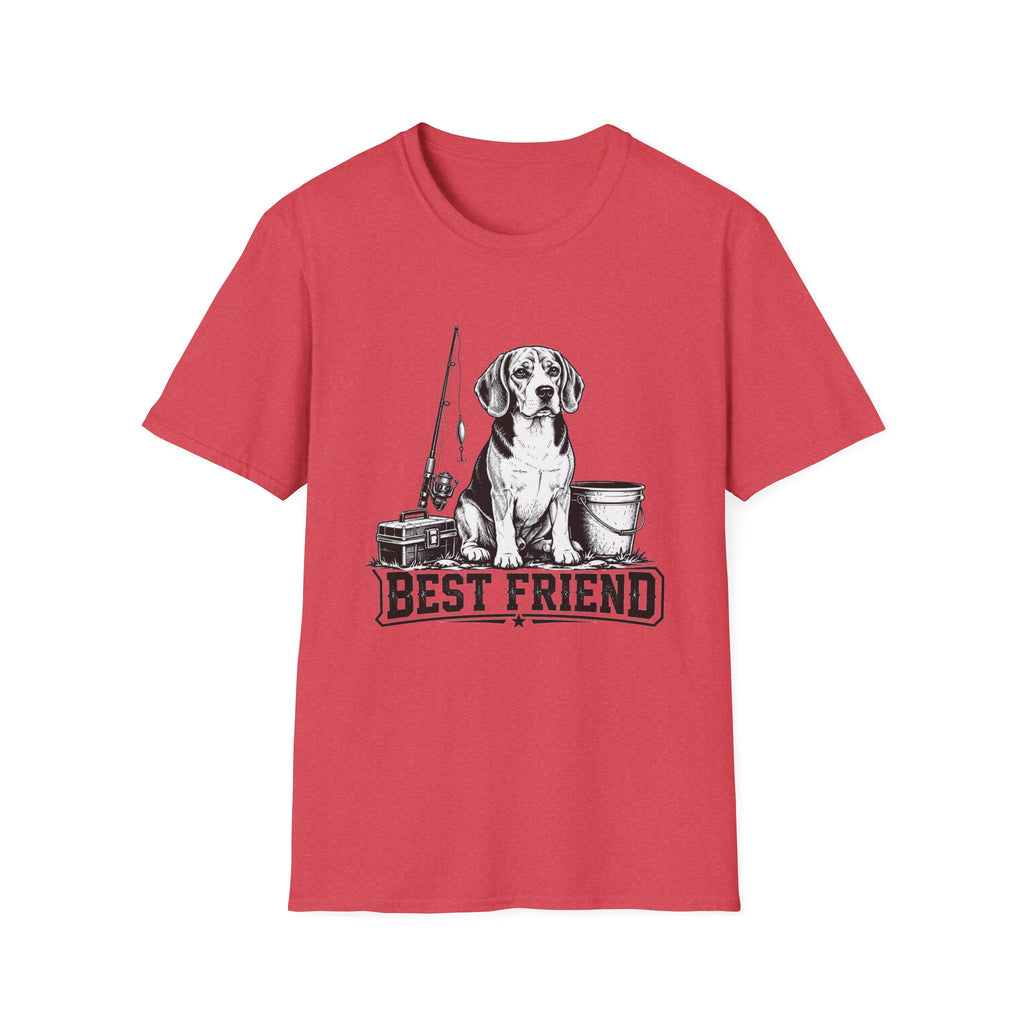 Beagle Best Friend Fishing Again T-Shirt