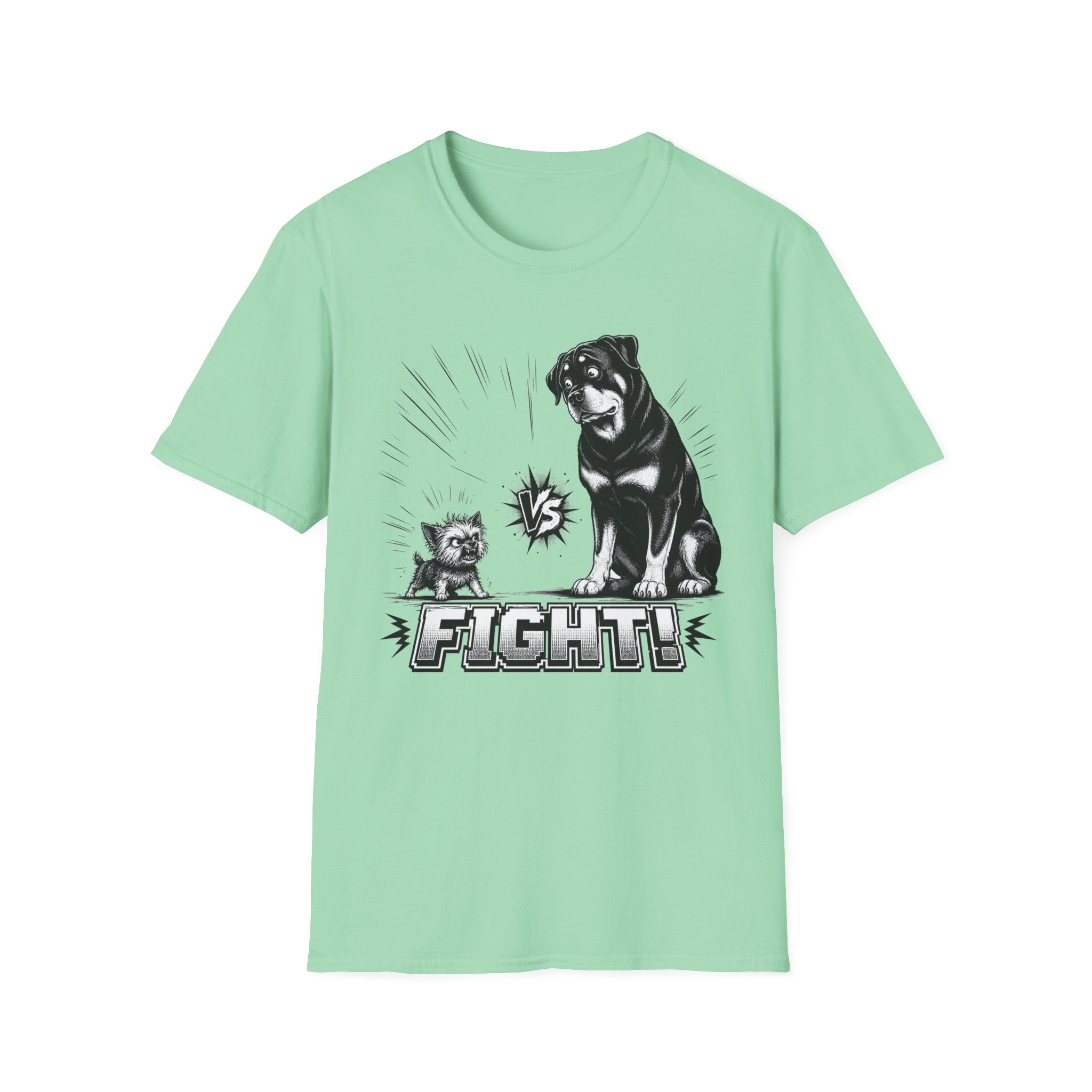 Yorkie VS Rottie T-Shirt