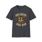 Anti-Social Dog Dad T-Shirt