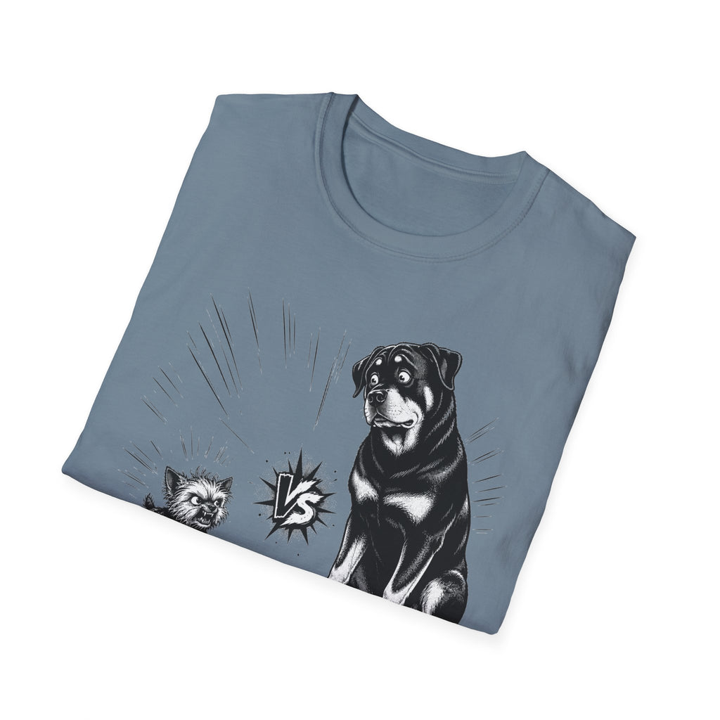 Yorkie VS Rottie T-Shirt