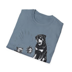 Yorkie VS Rottie T-Shirt