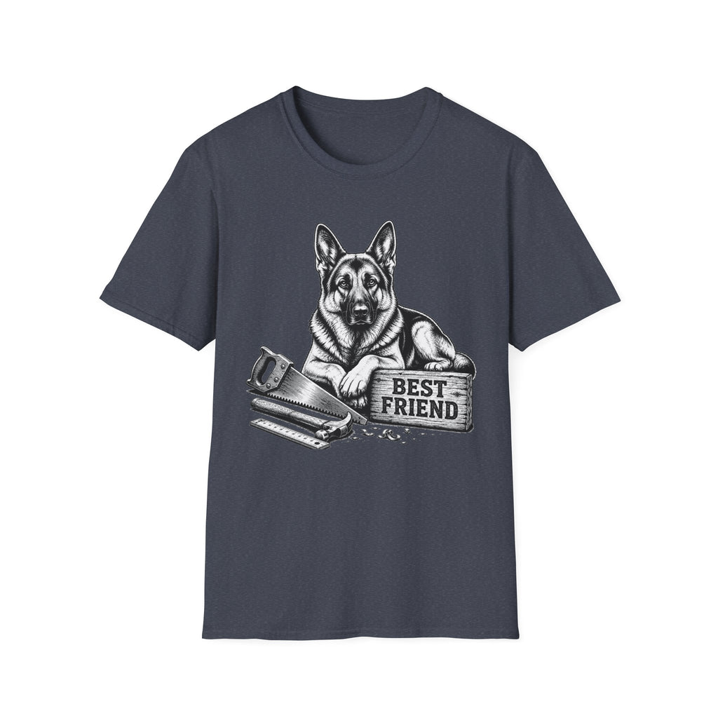 German Shepherd Best Friend Woodworking T-Shirt