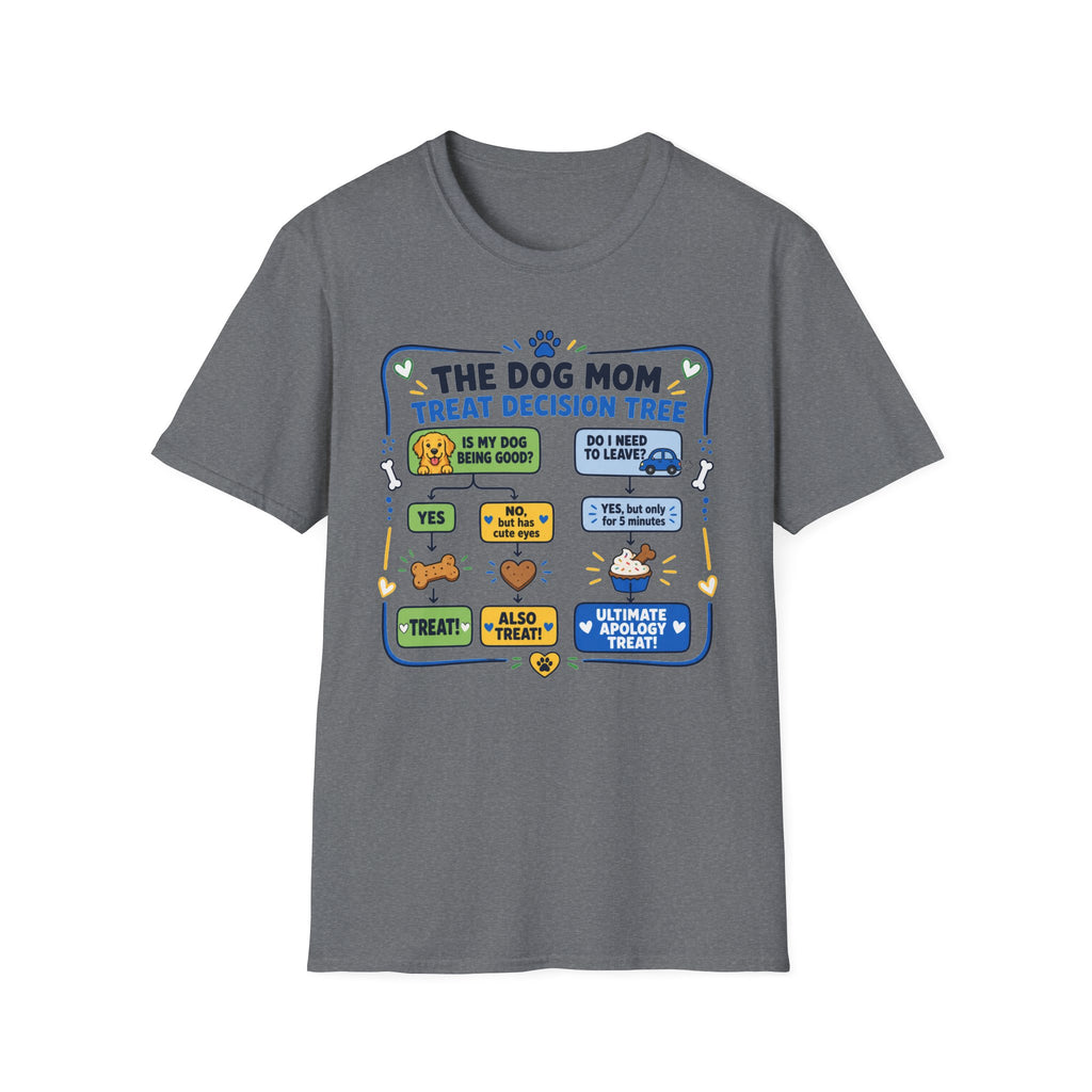 Dog Mom Treat Decision Tree T-Shirt