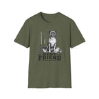 Boxer Best Friend Yardwork T-Shirt