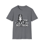 Bernese Mountain Dog Best Friend Camping T-Shirt