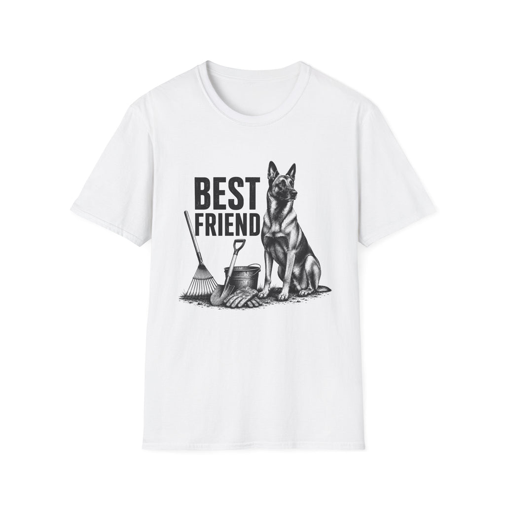Belgian Malinois Best Friend Yardwork T-Shirt