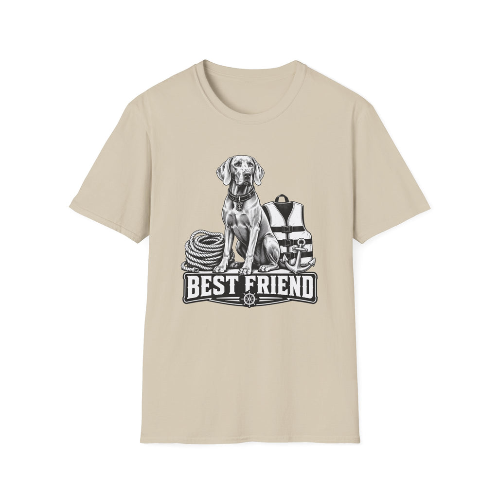 Weimaraner Best Friend Boating T-Shirt
