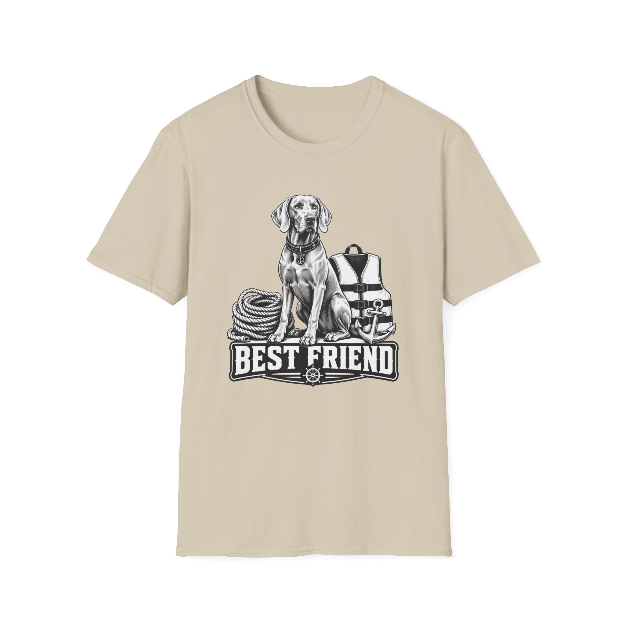 Weimaraner Best Friend Boating T-Shirt