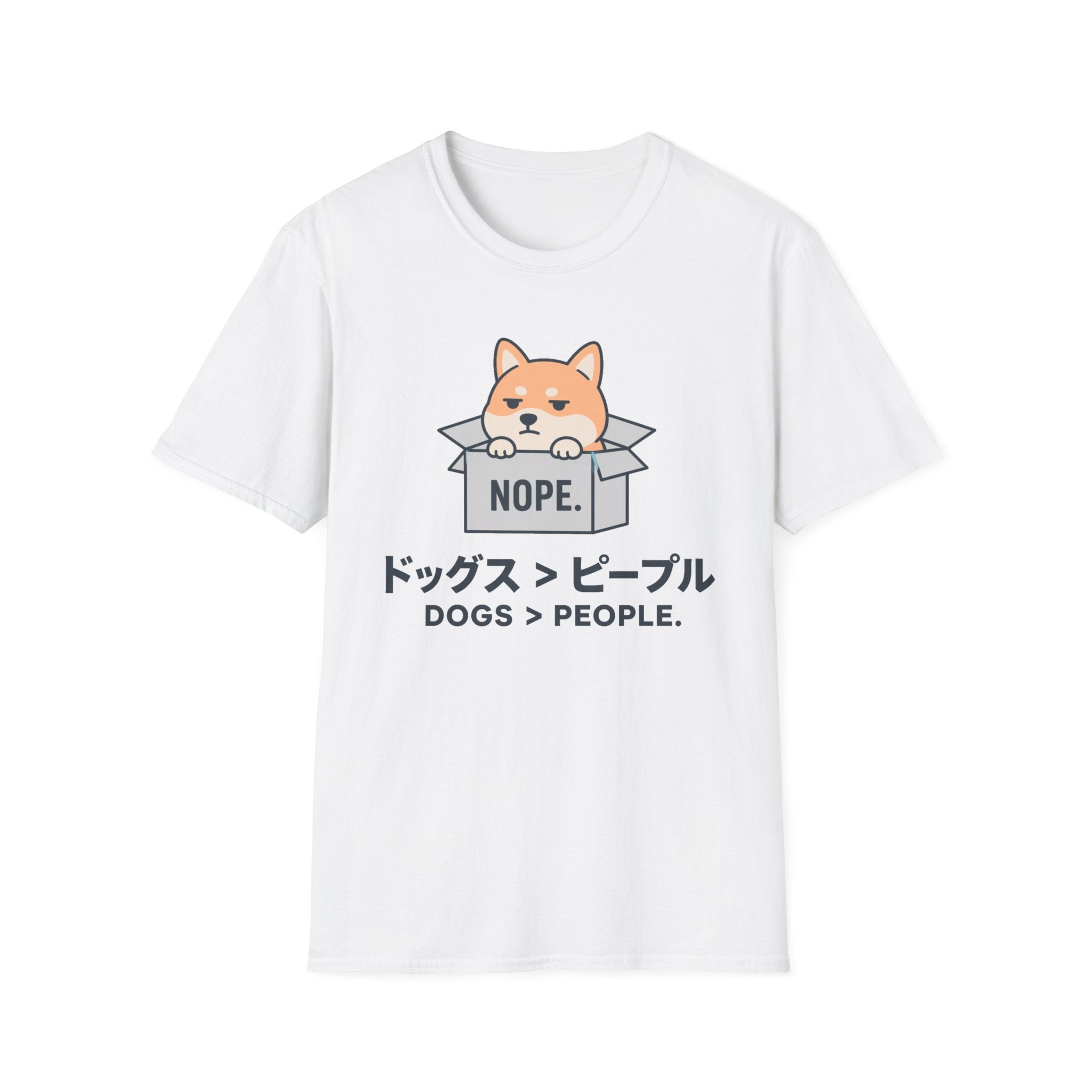 Nope Dogs > People T-Shirt