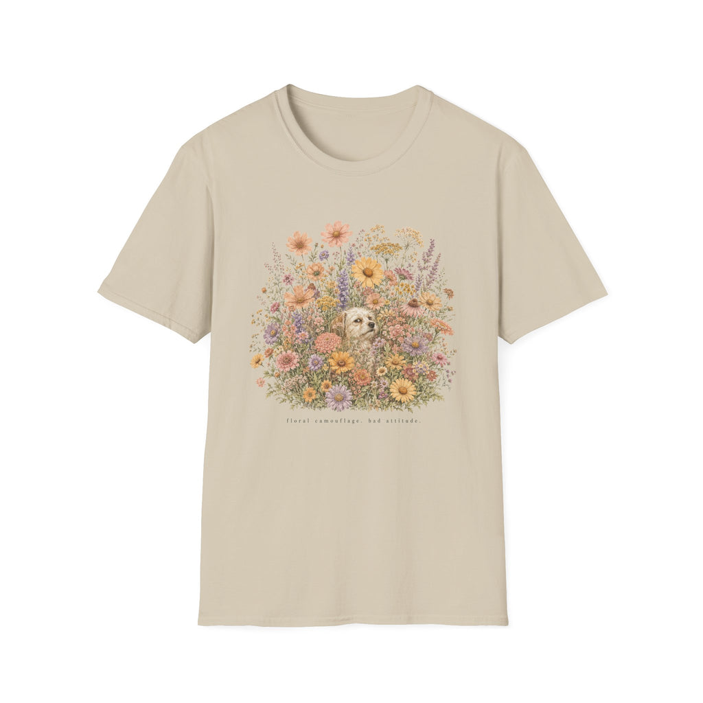 Terrier Floral Camouflage T-Shirt