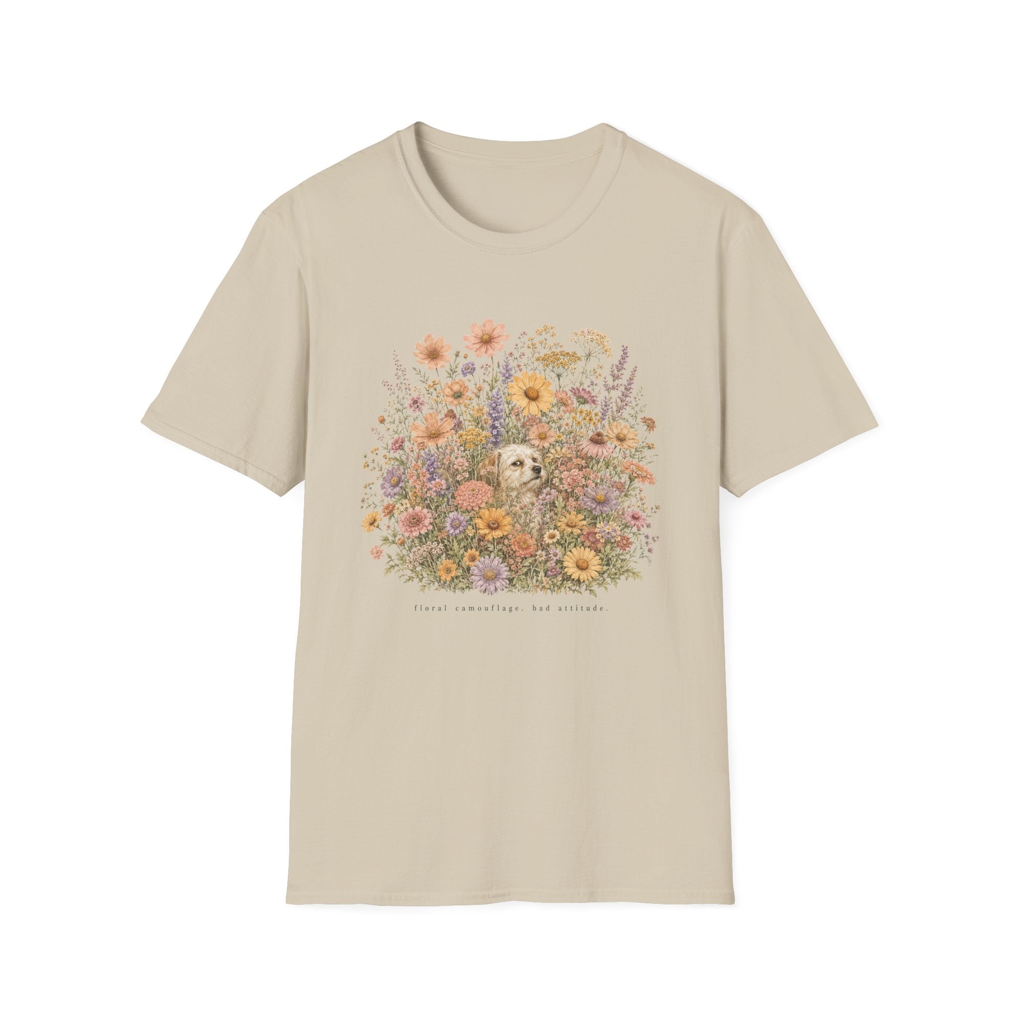 Terrier Floral Camouflage T-Shirt