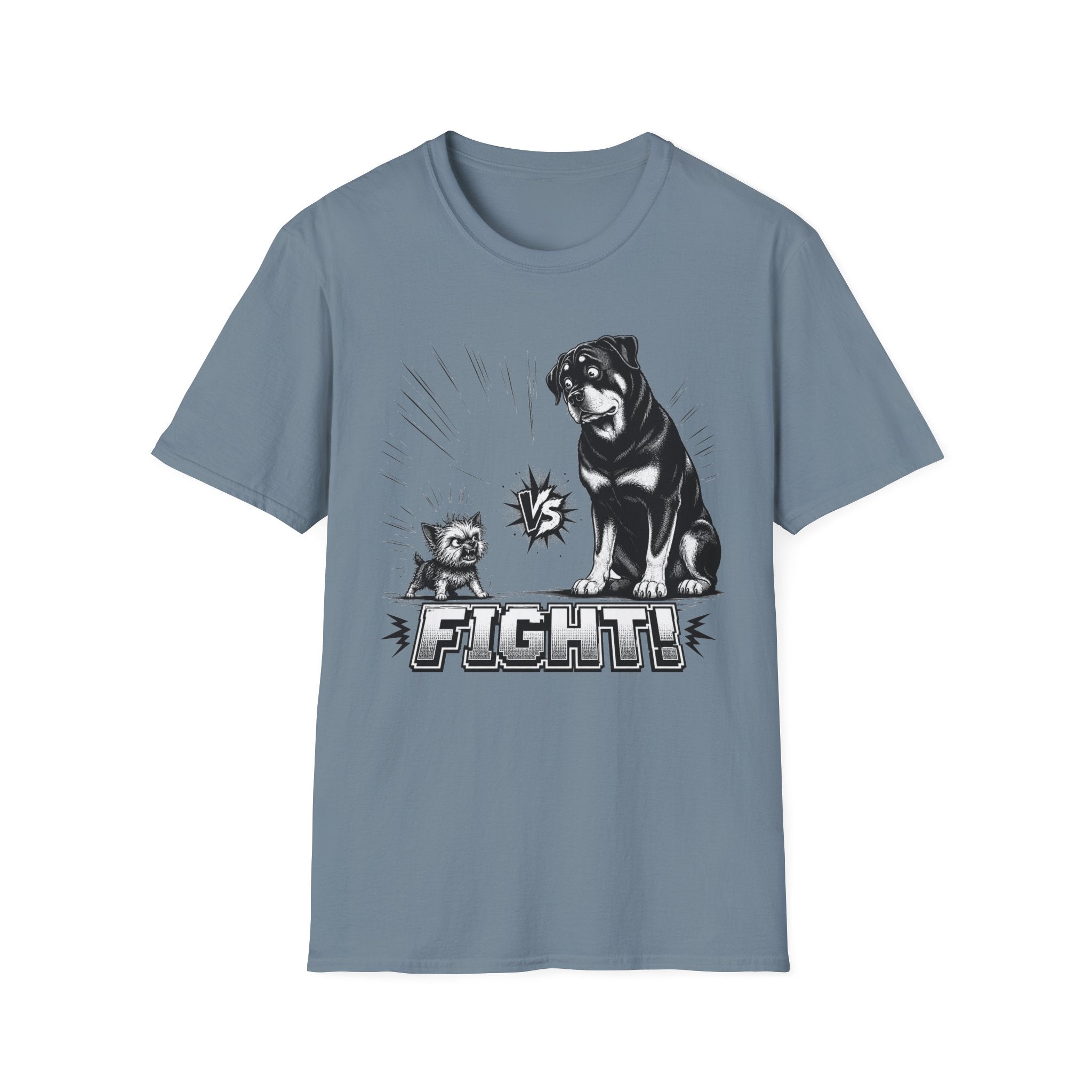 Yorkie VS Rottie T-Shirt
