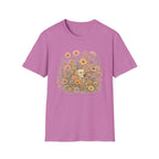 Golden Retriever Floral Camouflage T-Shirt