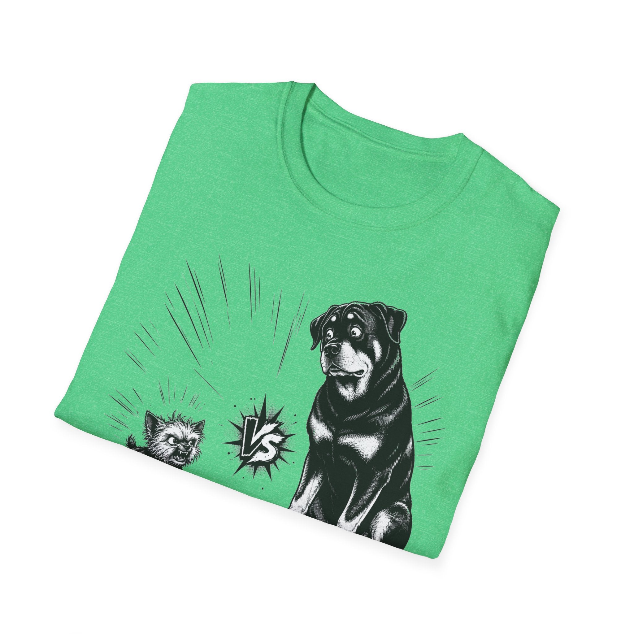 Yorkie VS Rottie T-Shirt