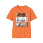 Dog Mom Risk Assessment T-Shirt