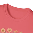 German Shepherd Floral Camouflage T-Shirt