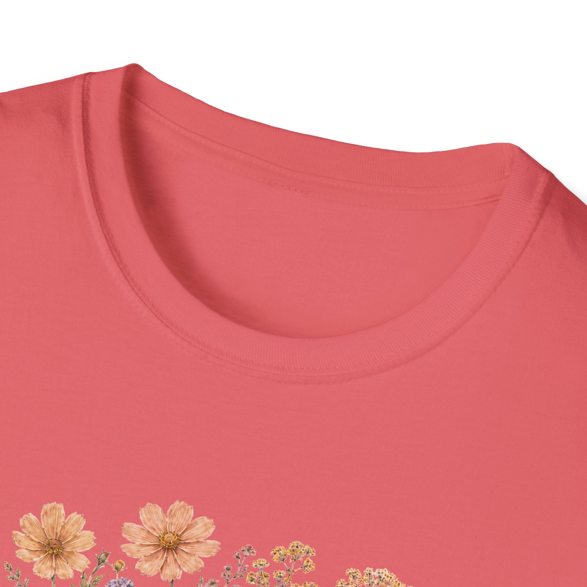 German Shepherd Floral Camouflage T-Shirt