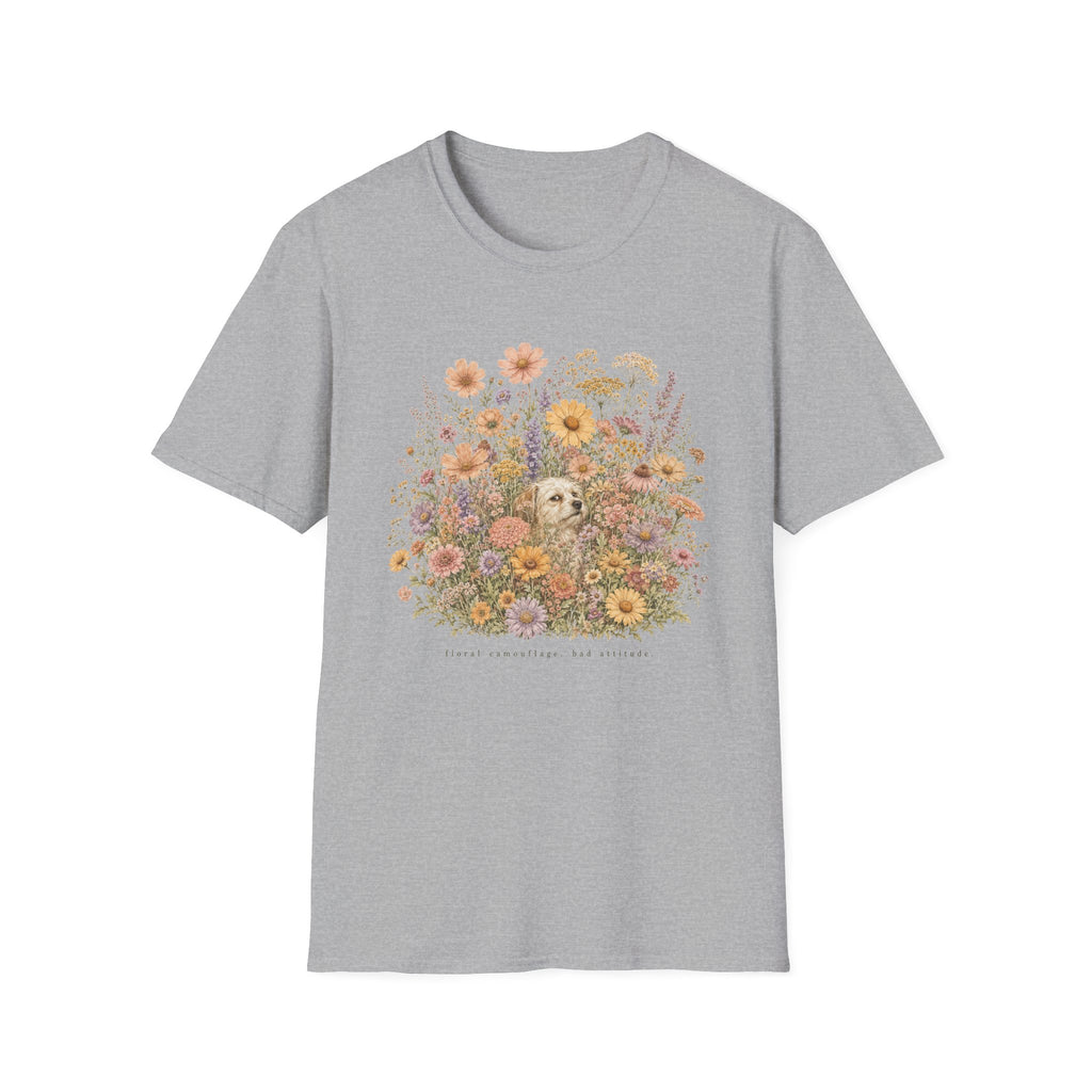 Terrier Floral Camouflage T-Shirt