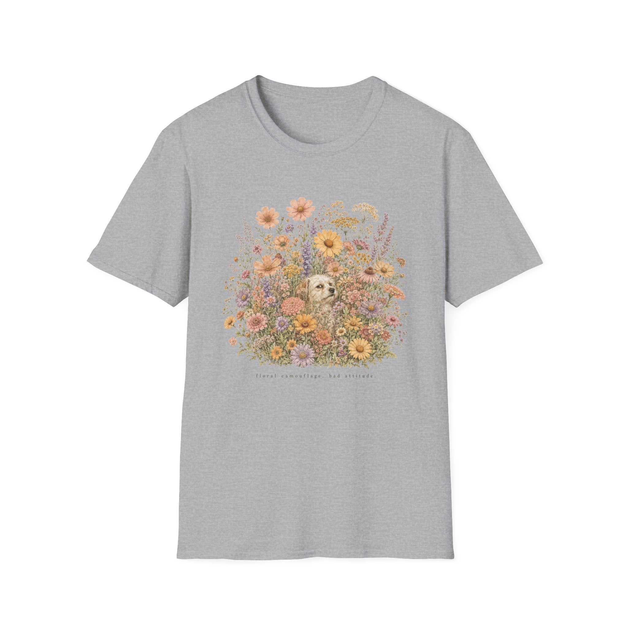 Terrier Floral Camouflage T-Shirt