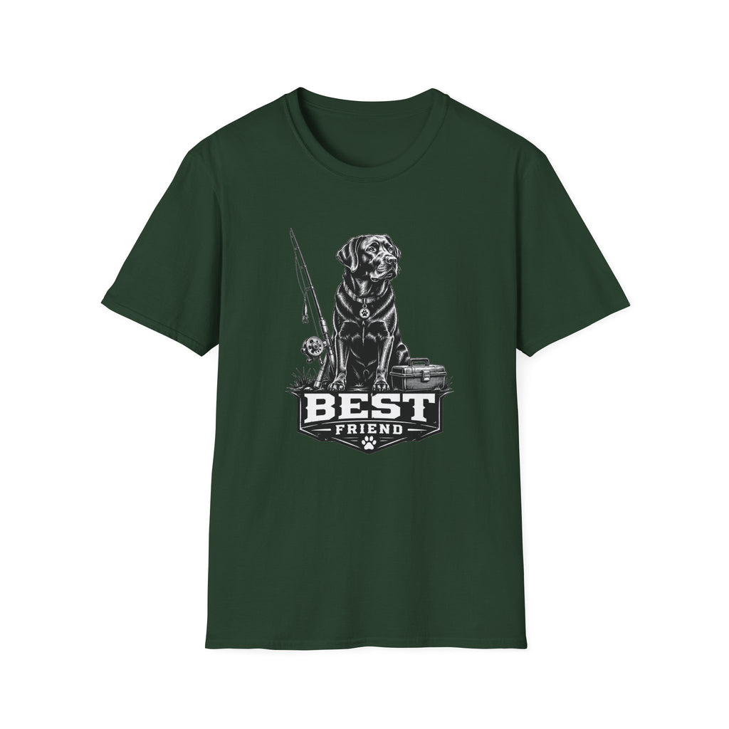 Labrador Best Friend Fishing T-Shirt
