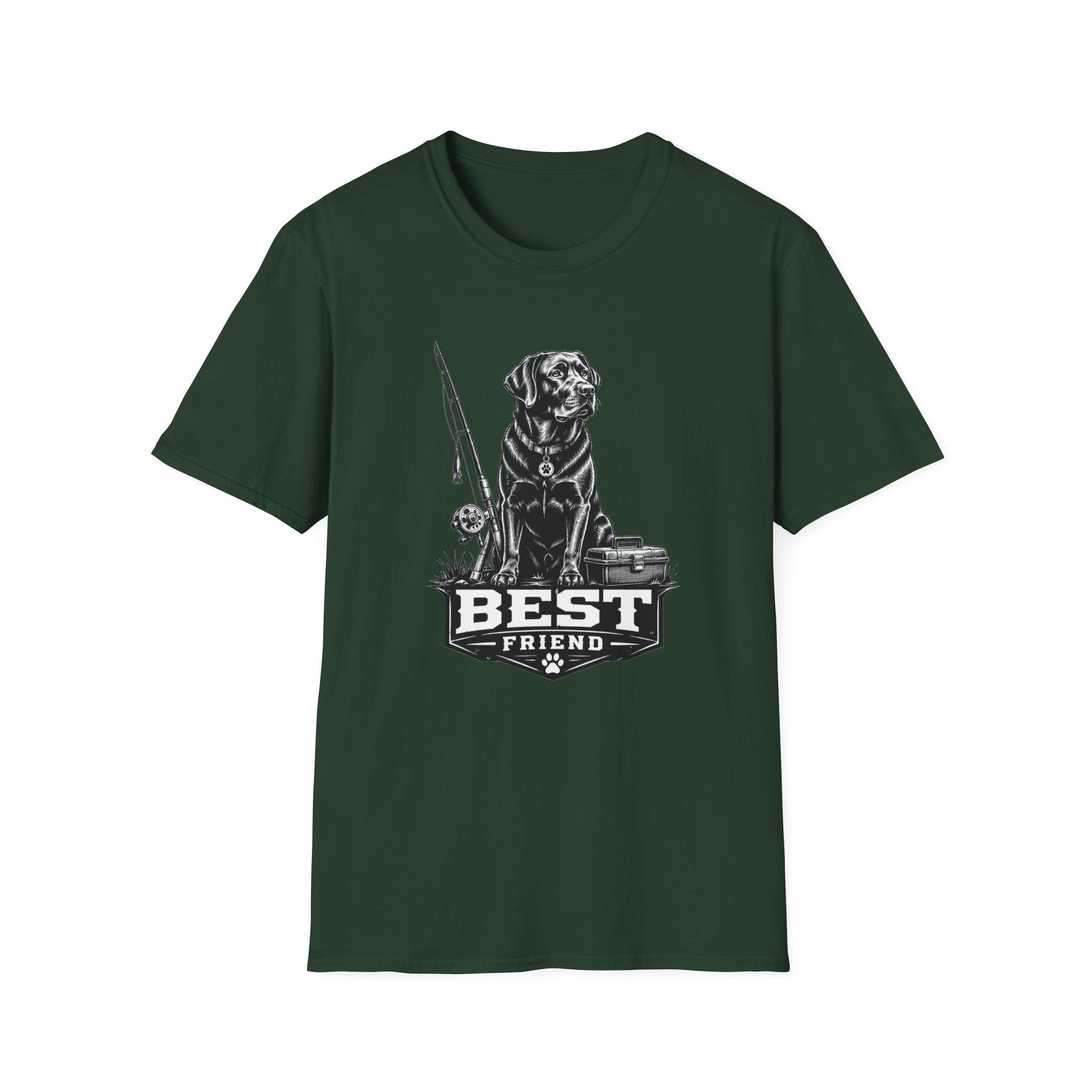 Labrador Best Friend Fishing T-Shirt