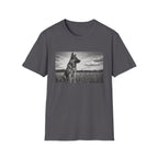 German Shepherd Guarding The Field Pose T-Shirt
