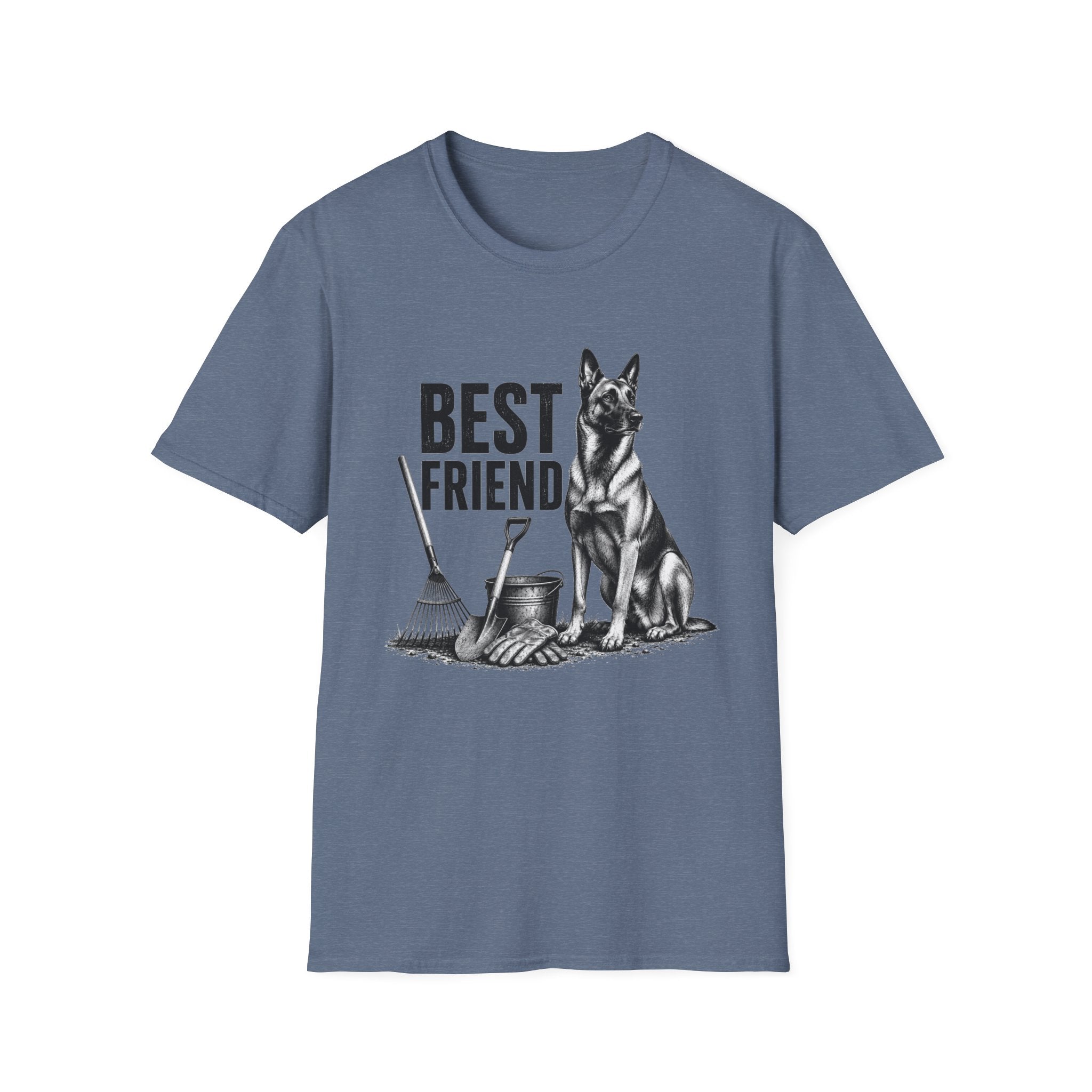 Belgian Malinois Best Friend Yardwork T-Shirt