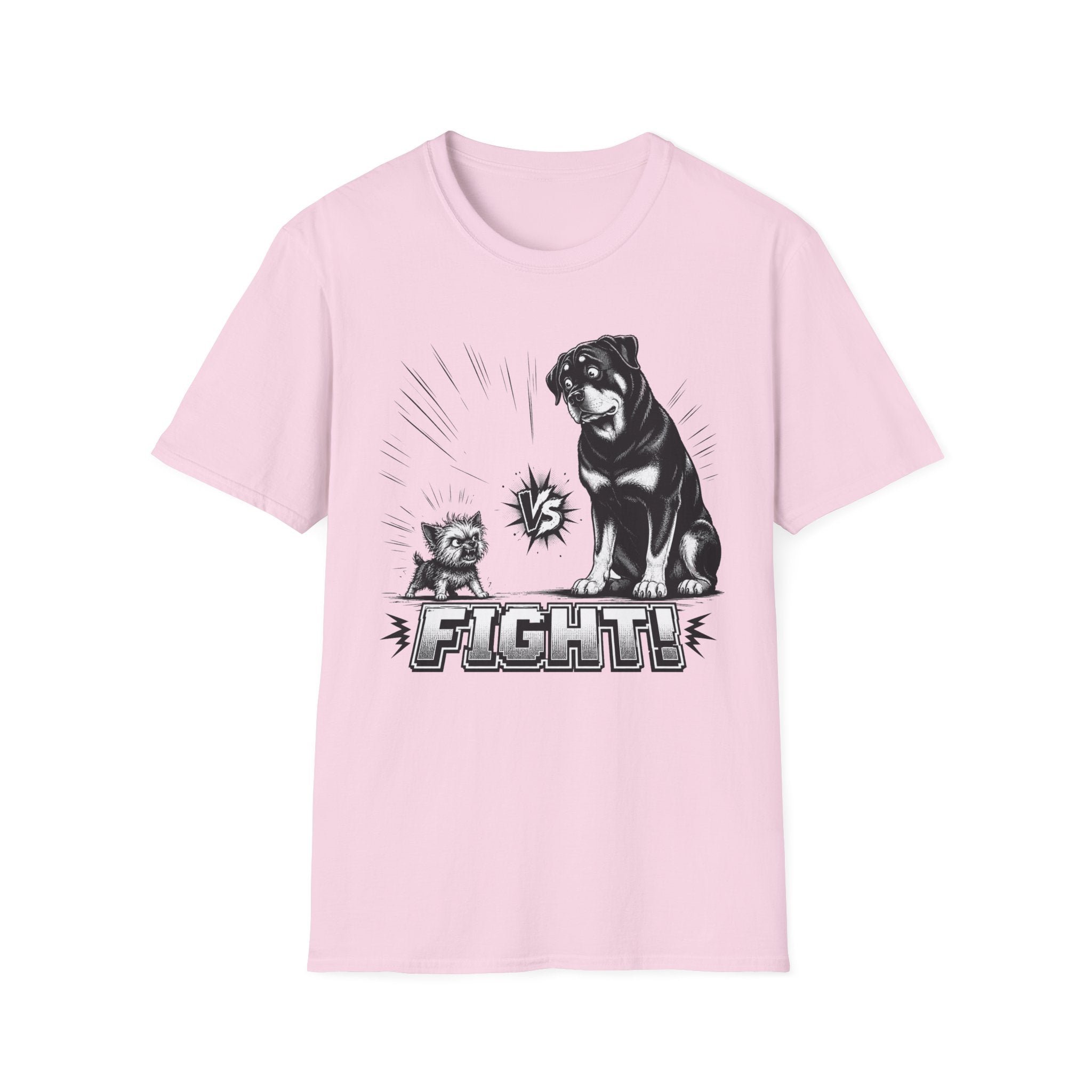 Yorkie VS Rottie T-Shirt