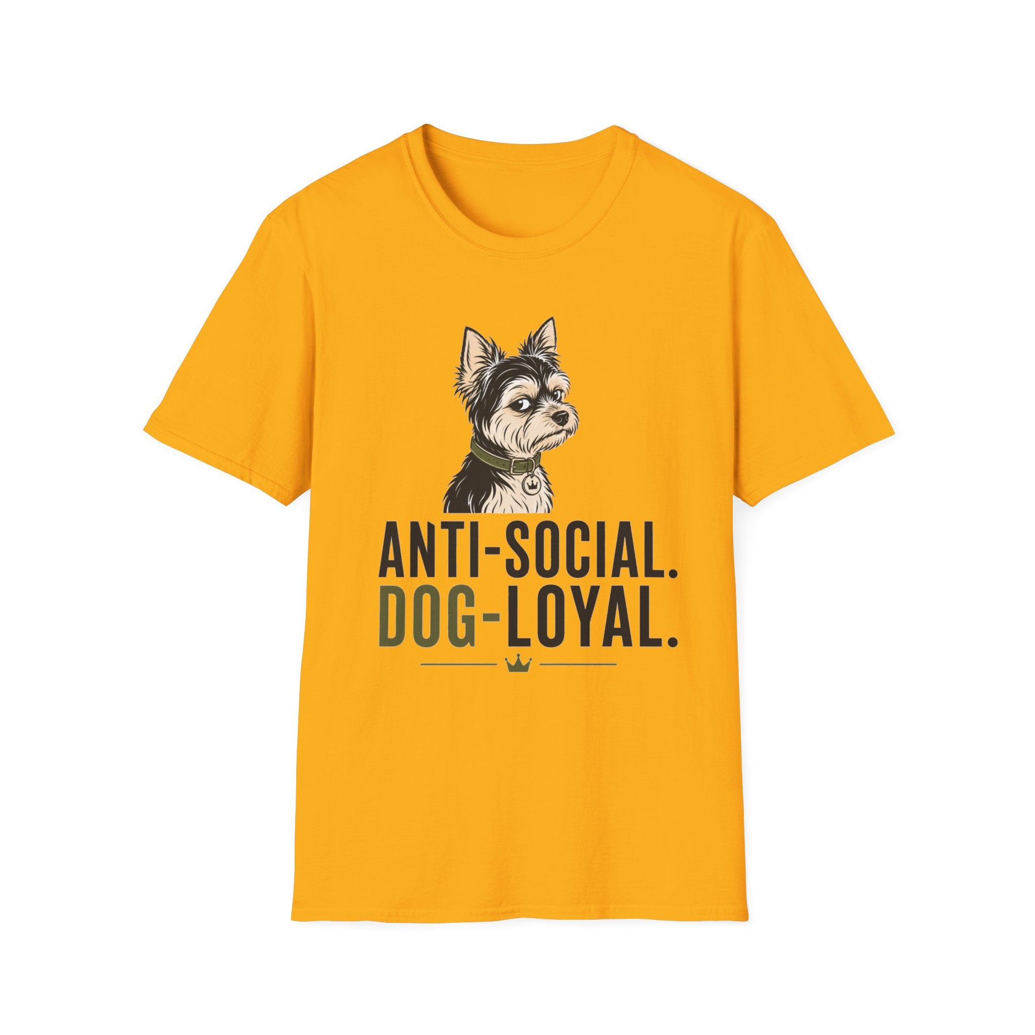 Anti Social Dog Loyal T-Shirt