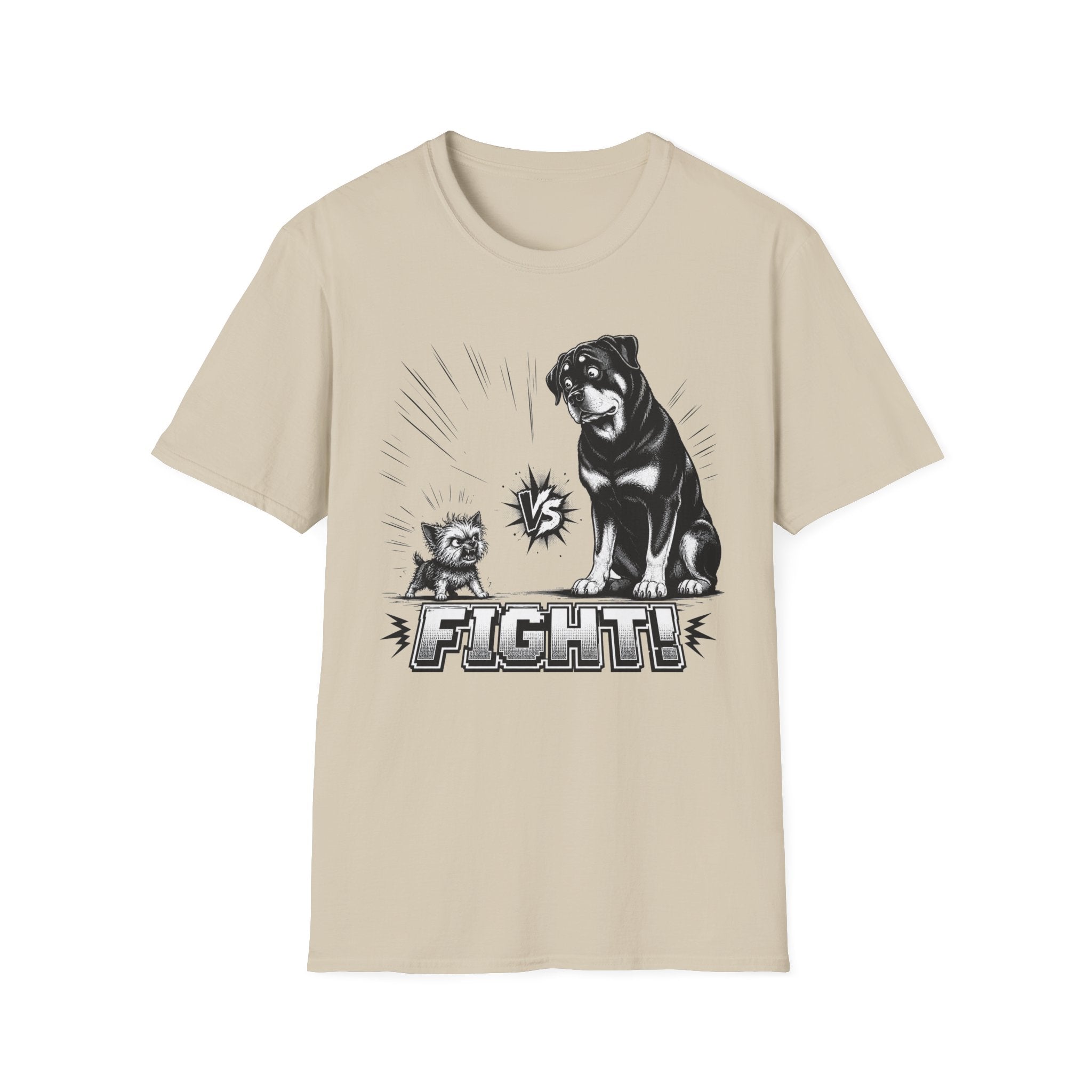 Yorkie VS Rottie T-Shirt