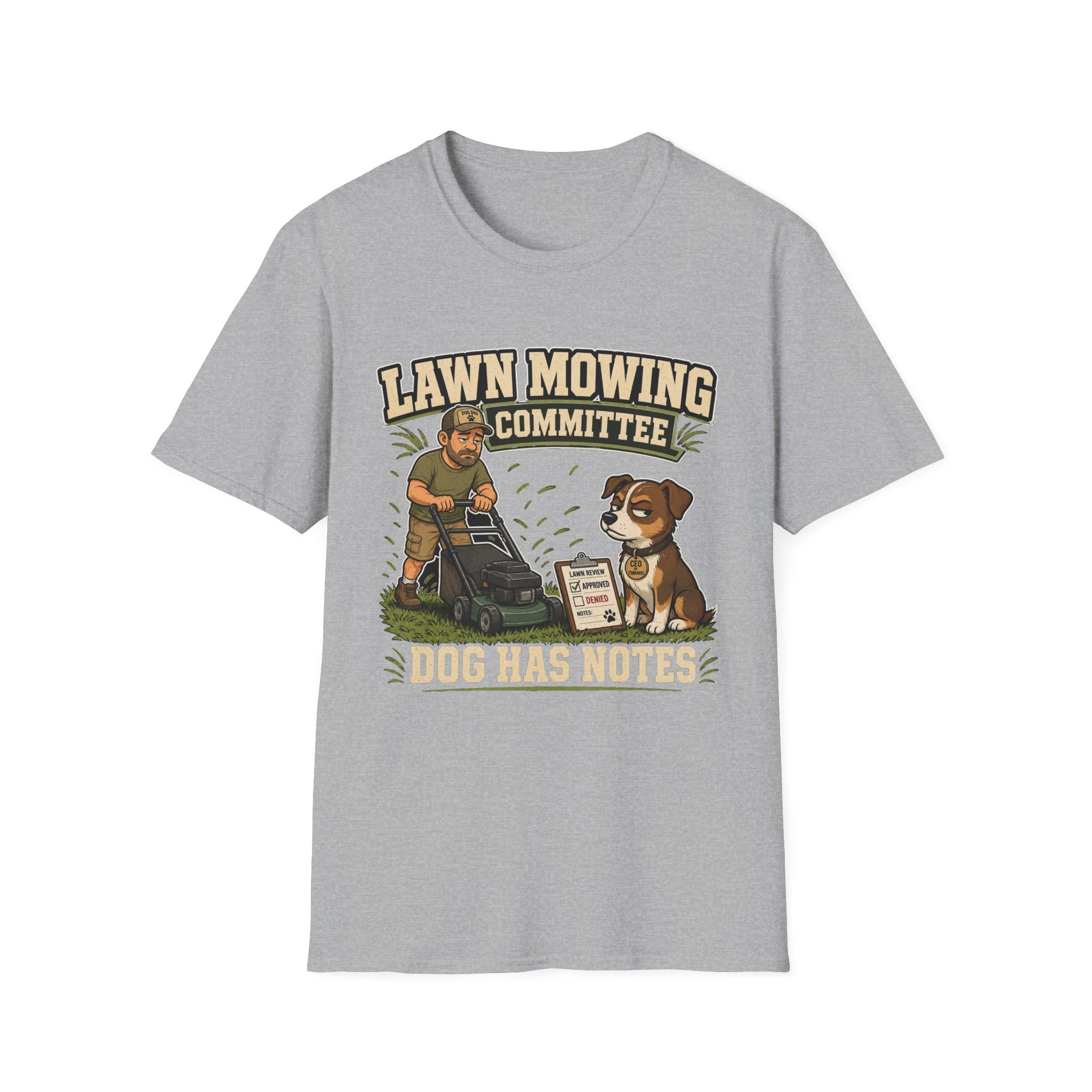 Lawn Mowing Committee T-Shirt