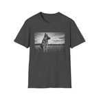 German Shepherd Guarding The Field Pose T-Shirt